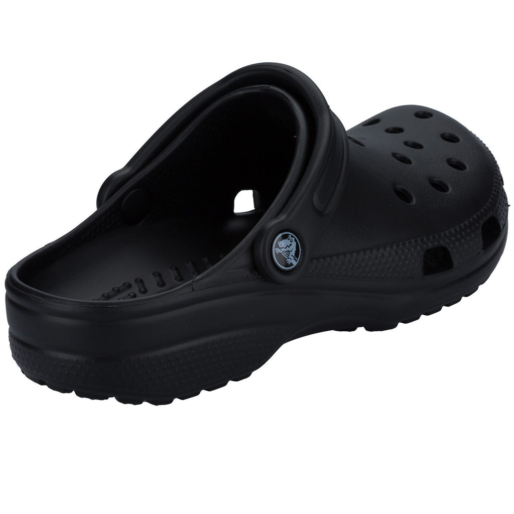 Crocs Unisex-Adult Classic Clog, Clogs for Women and Men, Black, 9 Women/7 Men