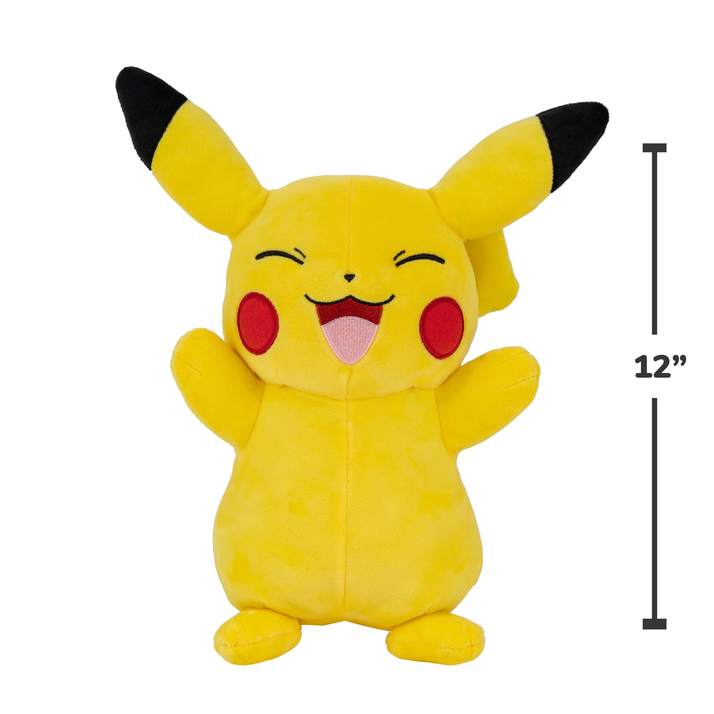 Pokemon Pikachu Plush - 12-Inch Electric-Type Pokemon Plush