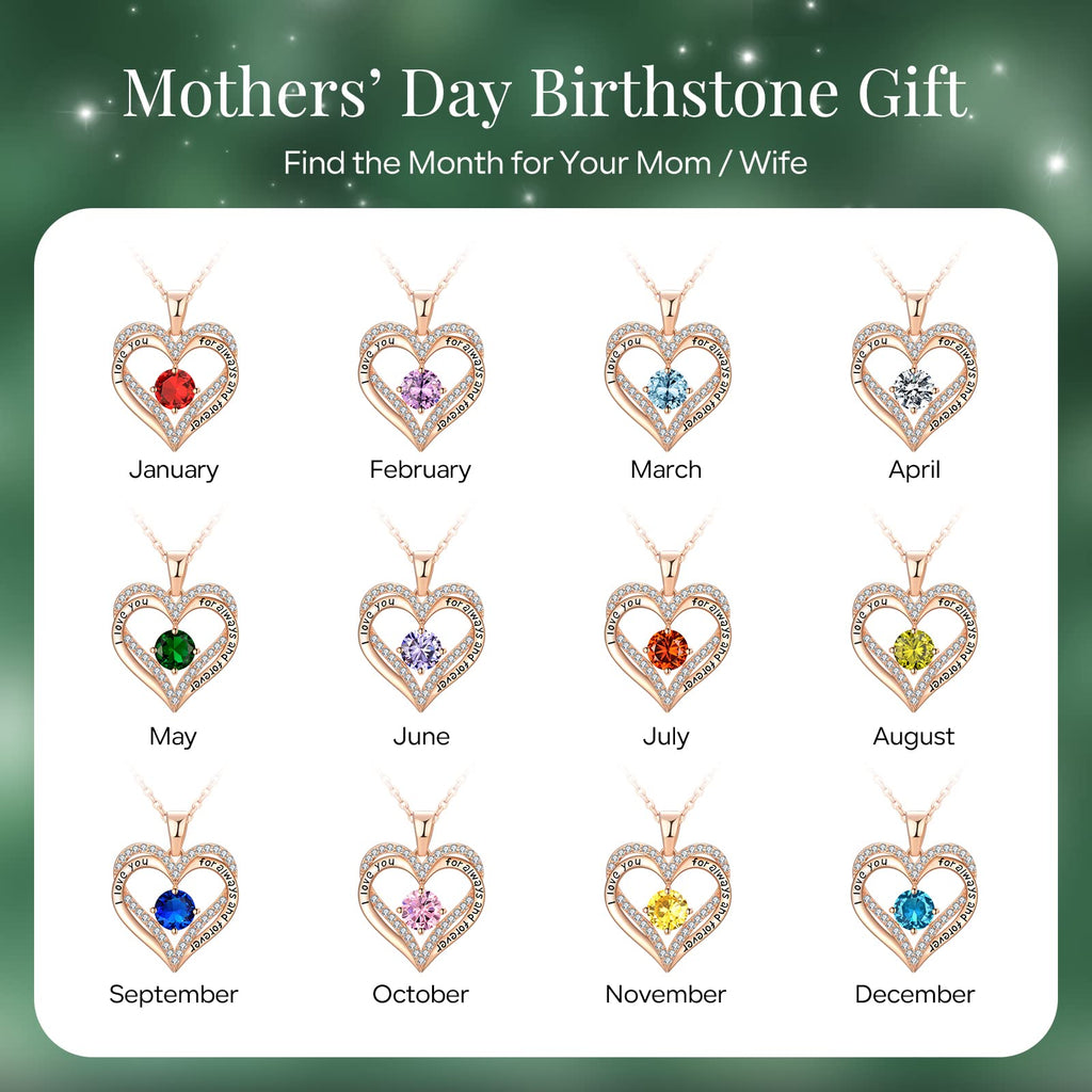 xiupen Jewelry for Women Wife Birthday Gifts for Woman Birthday Present for Womens Wife Anniversary Wedding Gift for Her Christmas Valentines Mothers Day Gift for Her(Emerald-May)