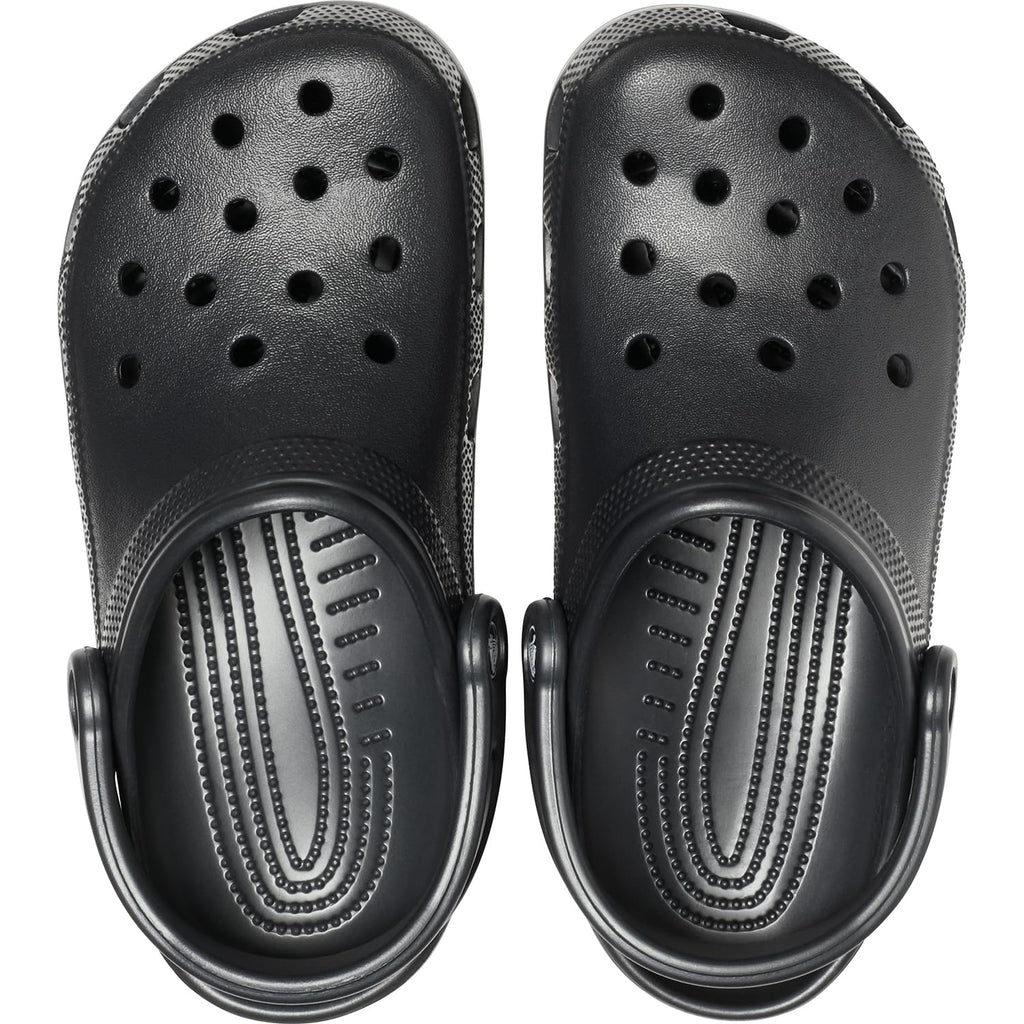 Crocs Unisex-Adult Classic Clog, Clogs for Women and Men, Black, 9 Women/7 Men
