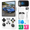 R36MAX Retro Handheld Game Console, 4.0 Inch 720x720 IPS Screen, 64GB Built-in 18,000+ Classic Game, Portable Hand Held Open Source Linux System, 4000mAh Battery Retro Gaming Console(White 64GB)